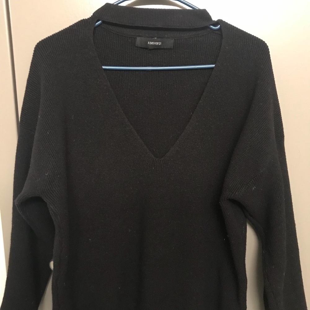 Choker sweatshirt